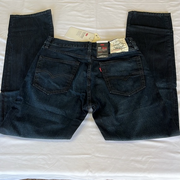 Levi's 1961 Mens Wellthread 551Z Authentic Straight Fit Jeans Raven Lily NWT - Picture 9 of 14